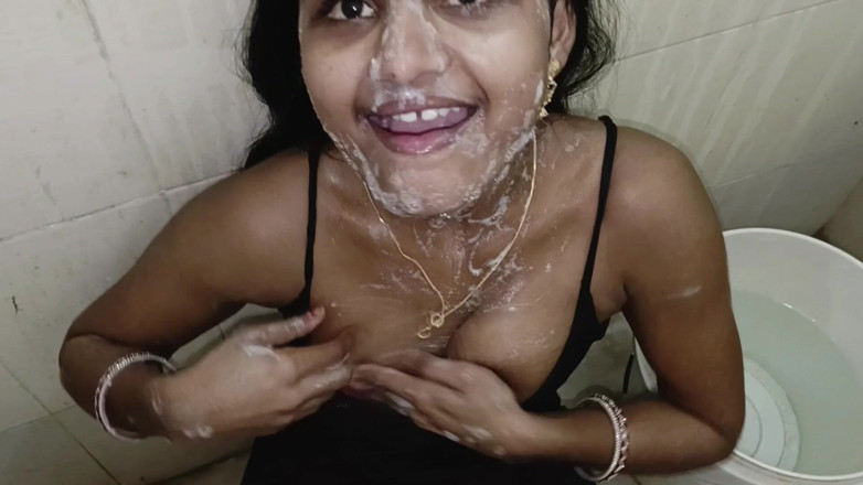 LateralChain349: Session 12, Desi indisches paar dusche im badezimmer