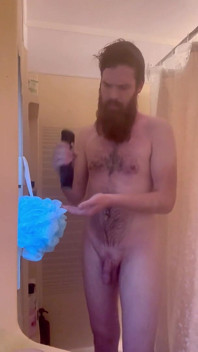 Big Cock in the Shower
