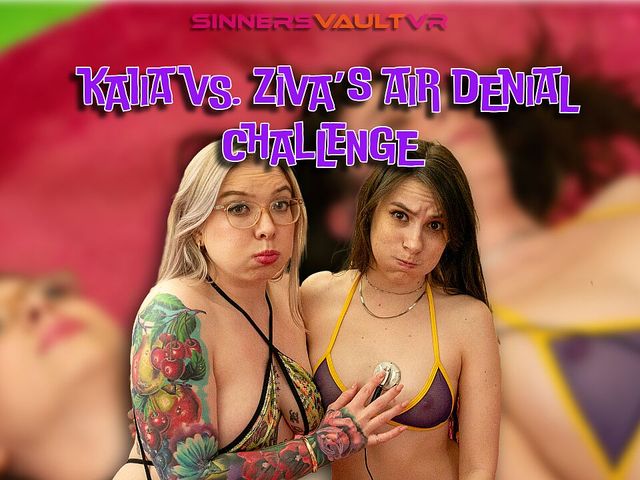 Vr180 Kaiia Vs. Ziva’s Air Denial Challenge (SinnersVaultVR)