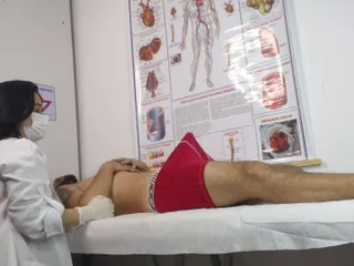 Jennyferpimenta: Nurse Has Her First Patient with an Erection!