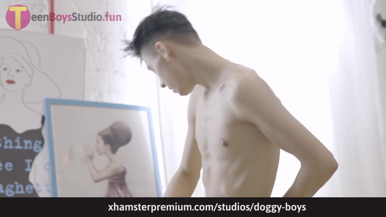Doggy boys: Найкращий повний масаж твінка для красивого чувака