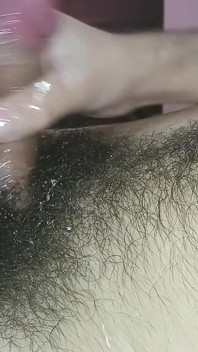 Edging Handjob While Watching Porn