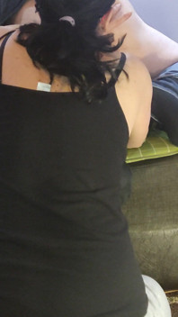 Venha aqui e aprecie sua bunda bonita do papai depois de uma longa espera