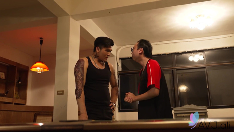 AV Jiali: Bad bad fucked by gangster in front of her cucked...