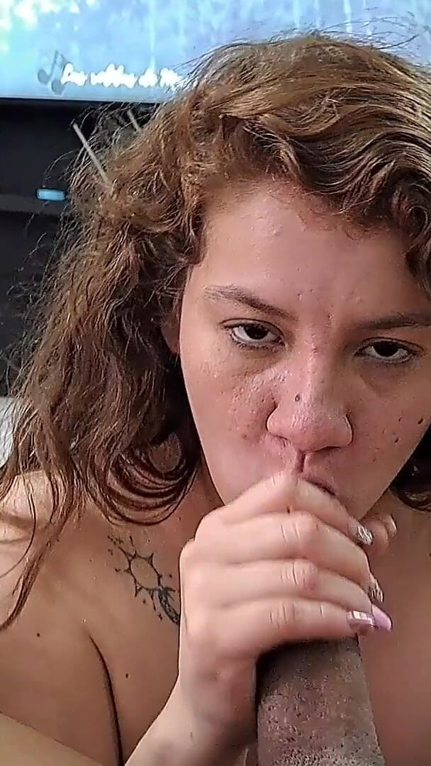 Sexy Stepsister with Big Tits Sucks My Cock (Dana Palmas) Sexy Stepsister with Big Tits Sucks My Cock (Dana Palmas)