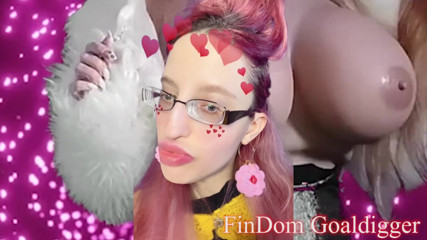 FinDom Goaldigger: Transformasi gadis pelacur imut