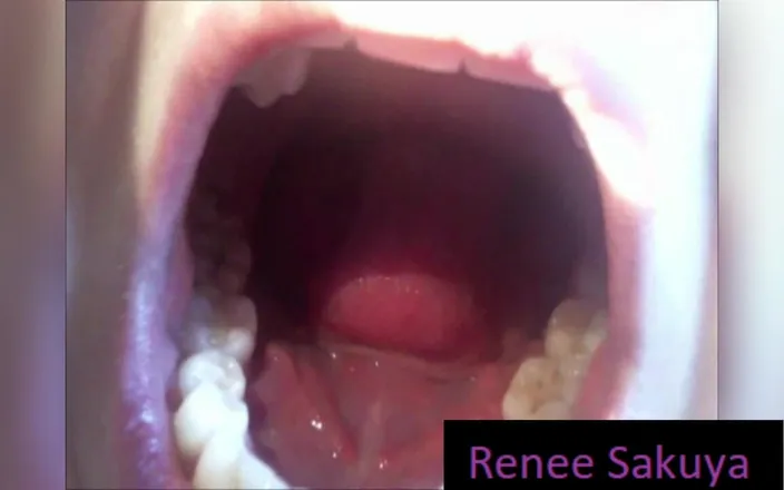 Renee Sakuya: Mouth Teeth Fetish