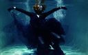 Arya Grander: 水下拍摄 - 完整后台