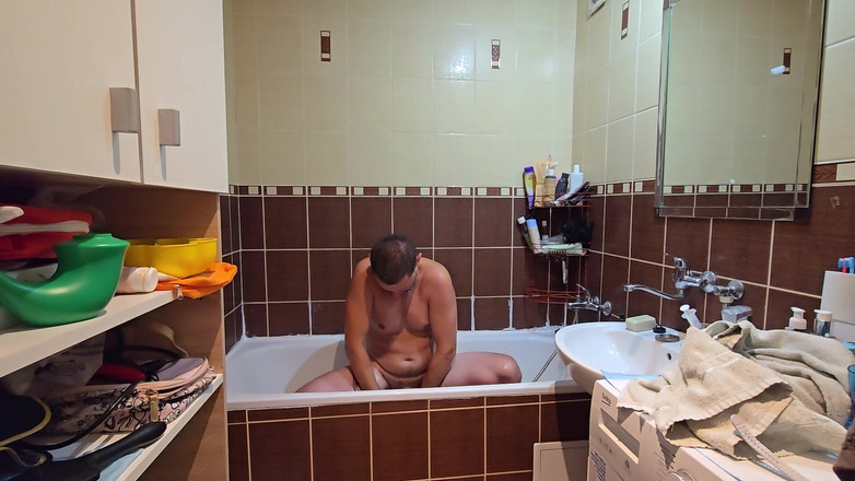 Fap_man93: Prysznic i samoopieka stomatologiczna i skóry po długim dniu w...
