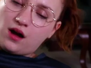 British Teens: Nerdy Yoga Girl Gets Railed by Fucking Machine