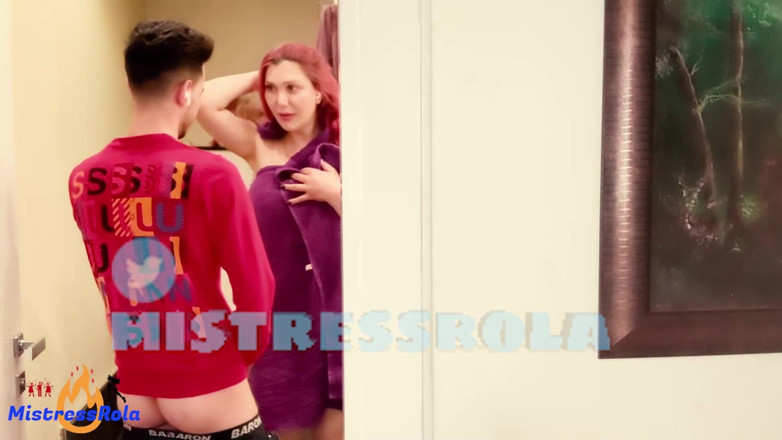 Mistressrola: Stiefsohn, wie man dich fickt stiefmutter