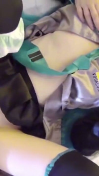 Miku Cosplayeuse remasterisé - costume classique de Miku avec jeu en solo et sexe - 1