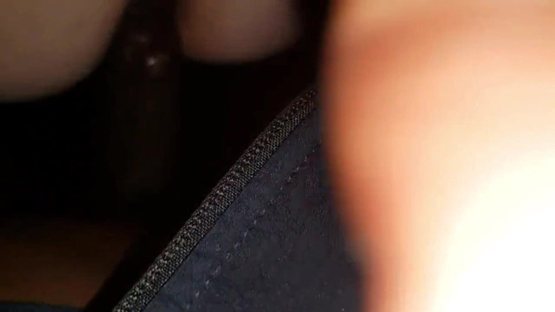 Real homemade BBW BBC porn: Gorda bbc profundo anal martelando ejaculação interna