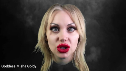 Goddess Misha Goldy: Pass the JOI Test to serve the Goddess!