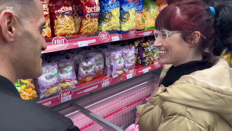 GiovanniXL: The Girl at the Supermarket Grabs My Dick and Ends...