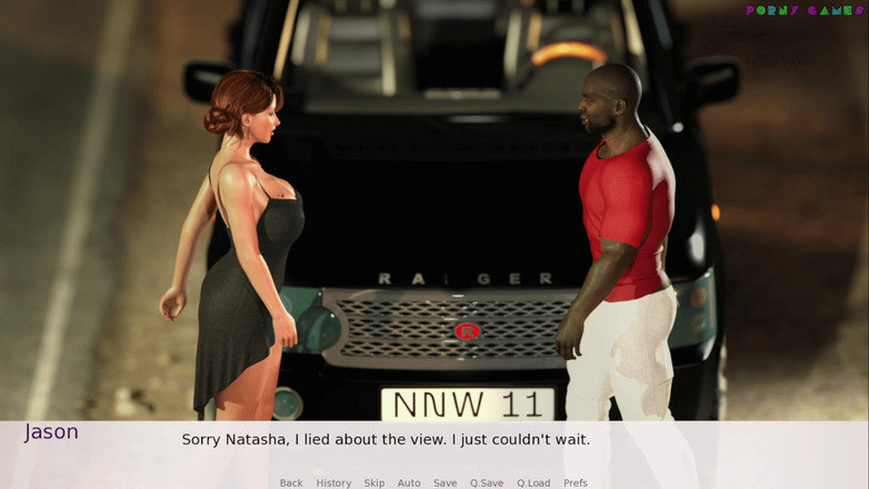 Porny Games: Natasha Naughty Wife av Archimedescompany - Äntligen stor svart boss föder upp...