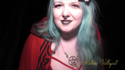 Mxtress Valleycat: Caught perving on the witch