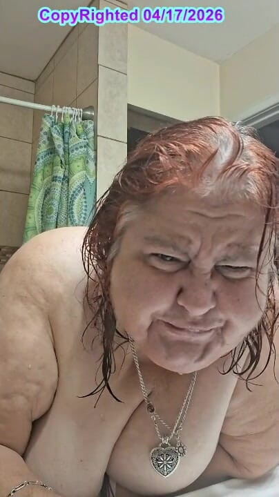 BBW nurse Vicki adventures with friends: After a Hot Sshower Nurse Vicki Dries off and Does...
