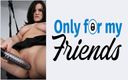 Only for my Friends: Eerste porno van een 18-jarige slet met grote, zachte, brunette borsten...