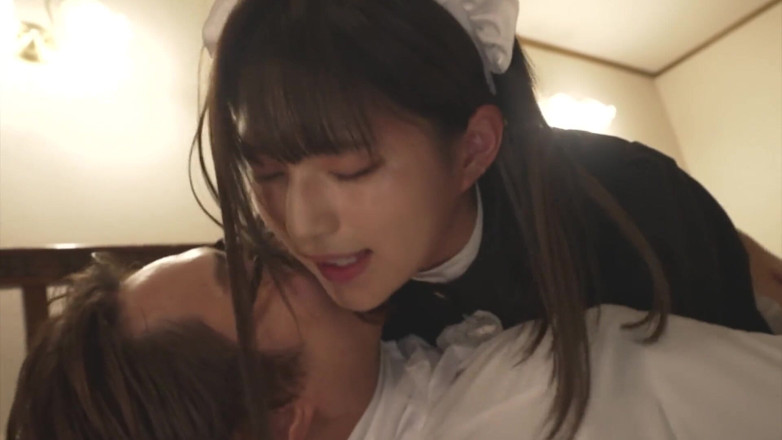 Apolix-JP: 133cm Maid Uniform Cosplayer Massive on the a-cup Body That...