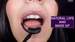 Natural Lips and Make up