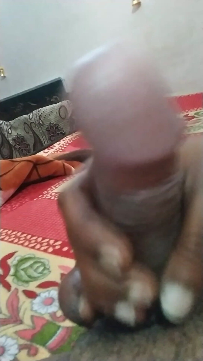 Hot-Sumit: 印度南瓜男孩手淫精液