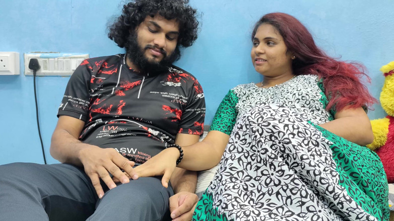 Vaigavarun Feet romance: Sega romanticismo della coppia indiana mallu