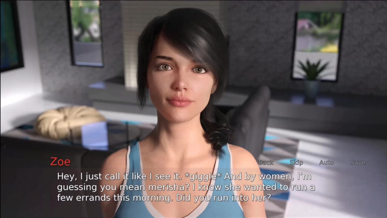 Johannes Gaming: Secret summer #3 took a peek while Zoe was getting dressed.