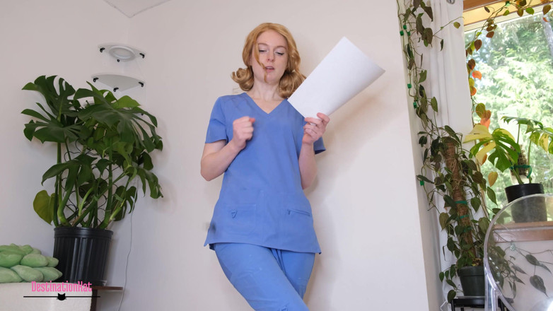 Destination Kat: Wetting Scrubs at Work