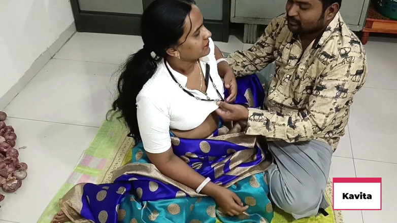 Kavita _zawazawi: Desi Indian Fuck Real Homemade with Tatya in Saree, Ass...