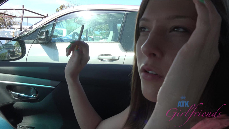 ATK Fans (Girlfriends): She Takes off Her Dirty Panties to Pee, and Has...