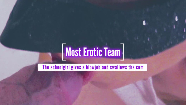 Most Erotic Girl: Une étudiante suce et avale une éjaculation torride, partie 04