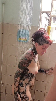 Grote kont in de douche