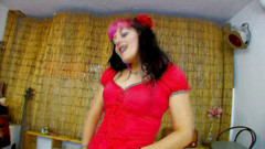 Anal Invasion: Sexy dívka v červených punčochách a barevných vlasy je ošukaná do...