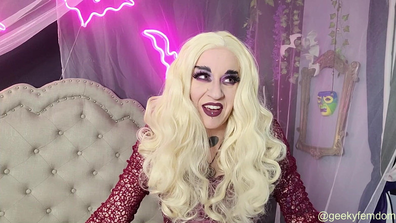 Geeky Femdom: Hocus pocus mengamuk di comic con virgins