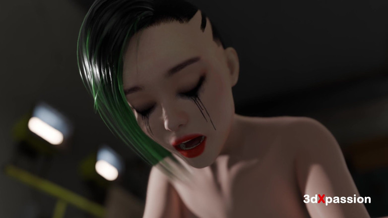 3dxpassion-transgender: Futanari Mistress Taryn Rough Fucks Sexy Girl - Deepthroat, Reverse Cowgirl &amp;...