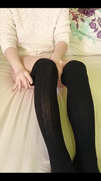 Ho un nuovo calzino. Ti piace?