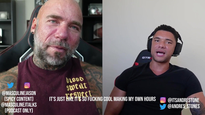 Raw and Uncensored with Masculine Jason: Mărturisiri de vedete porno - Andre Stone (episodul 166)