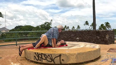 FromThisNight: We Found a Large Round Stone Sundial (altar) at the Top...