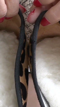 Acabando en la suela! Leche en mis ballet flats - Lady Victoria Valente
