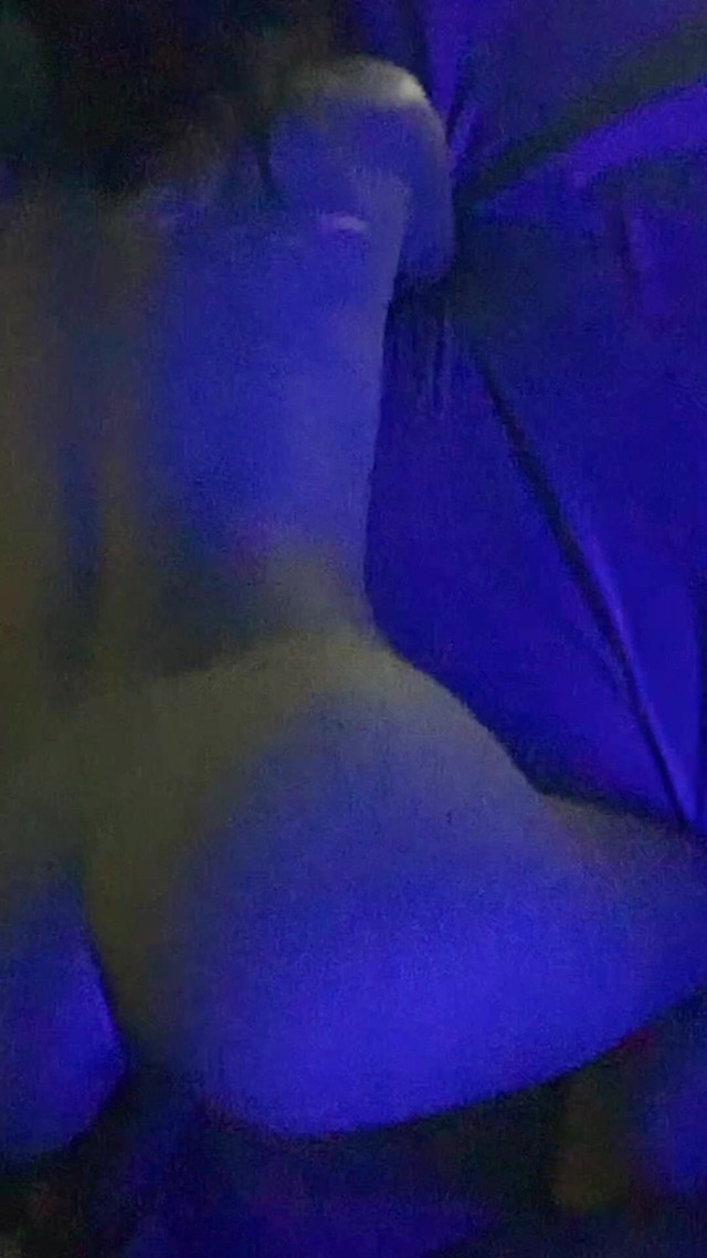 Real Homemade Sex with Blue Light (Soul sex couple adventure)