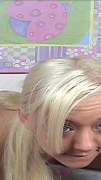 Mini Skirt Blonde Teen Cutie Lil Lexy Gets Naughty Live