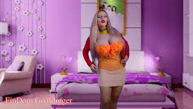 FinDom Goaldigger: Pamer badan biseks