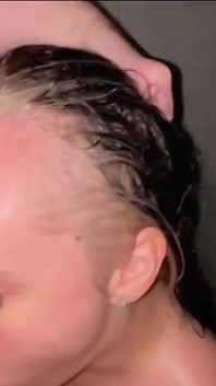 Hot Blowjob in the Shower