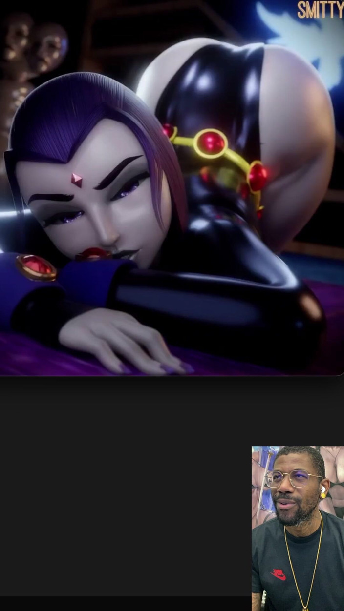 Good news media: レイヴンのチンポからかいダンスはセクシーなお尻ファック