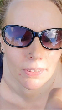 Outdoor Facial and Oral Cum