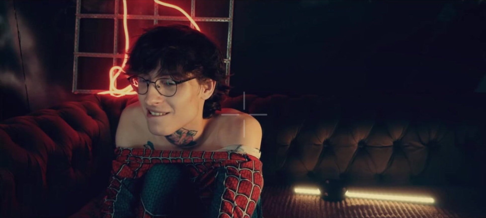 HotDogs studio: Spider Man Costume. Bottom Boy a Pose. Ass Hole
