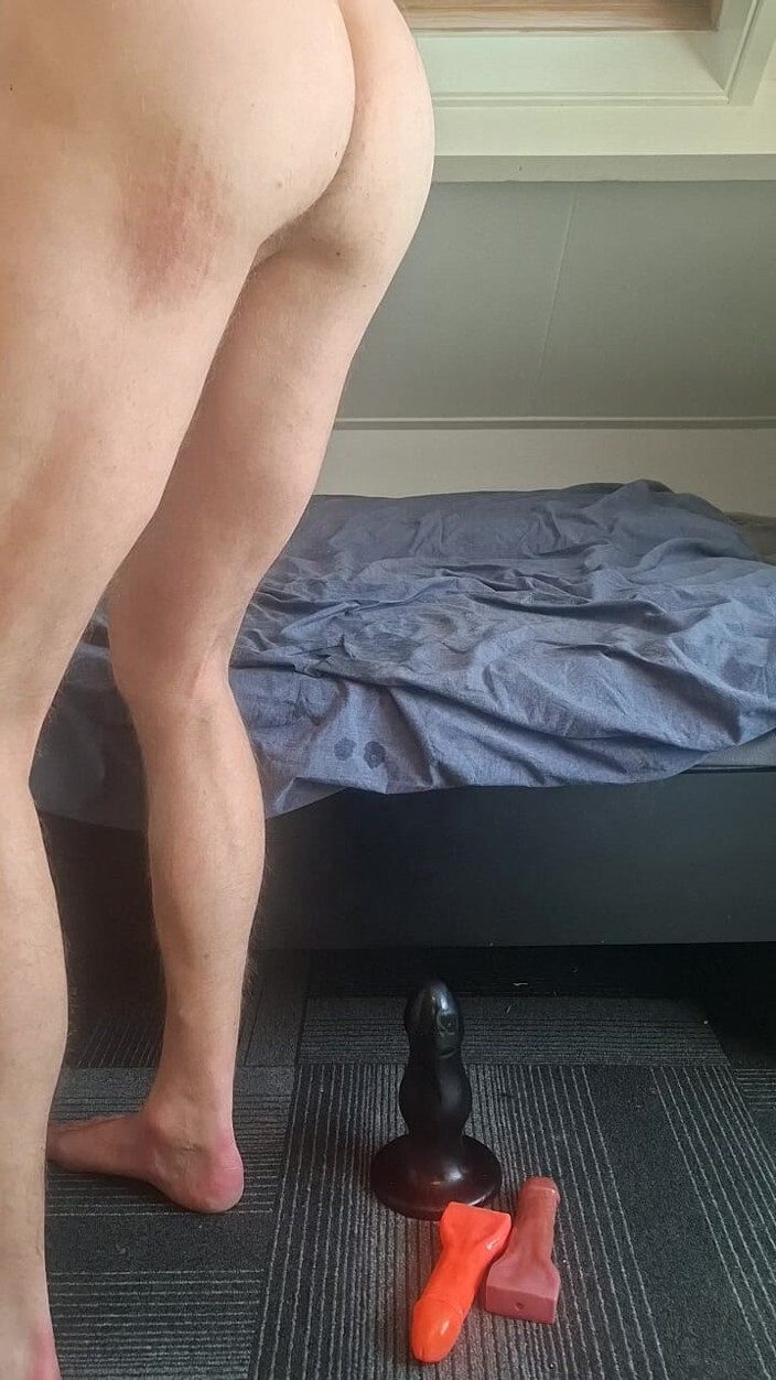 NoFace Twink X: Dildo anal ekstrem pria solo - mainan besar