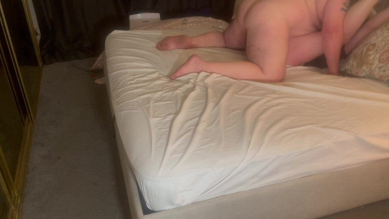 Pookie: 情侣性爱，肮脏的继父鸡巴啪