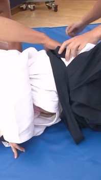 Japanese Schoolgirl Destroyed on the Desk with a Thick Creampie